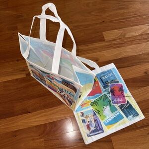 Royal Caribbean Set Of Two (2) Travel Cruise Reusable Tote Bags 14.5”x 15” NEW